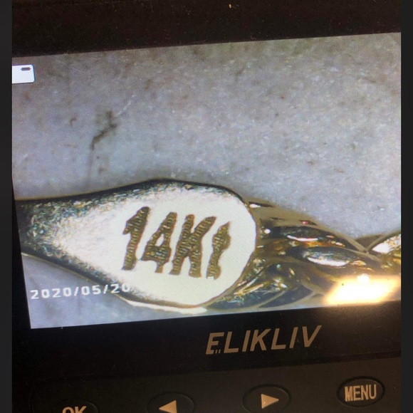 14k gold chain real gold for men and women - Picture 3 of 3